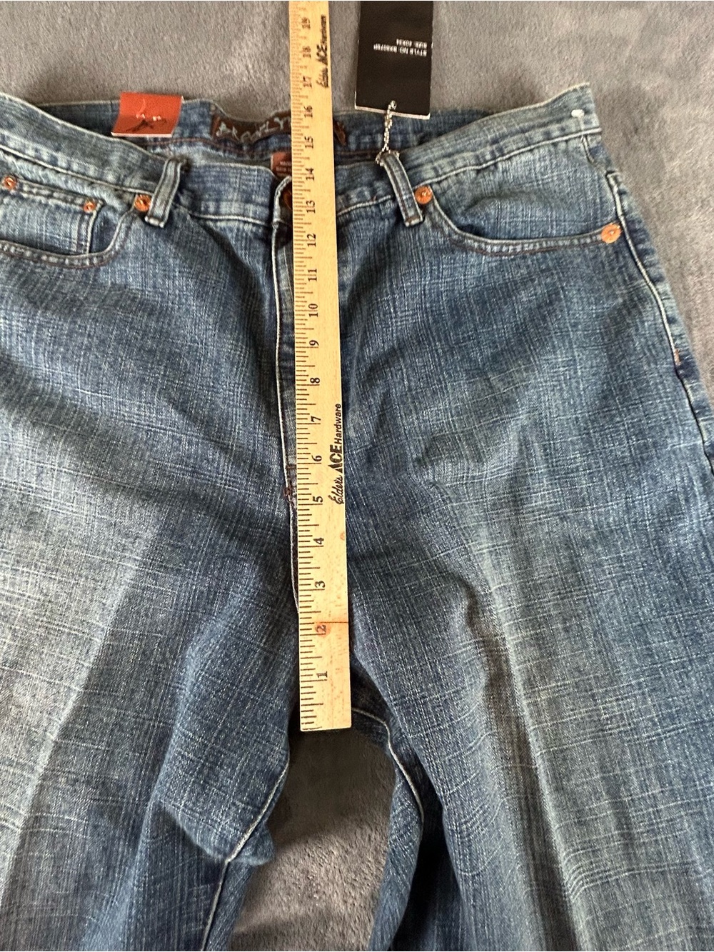 Brooklyn Xpress Baggy Jeans Mens 40 X 34 Wide Leg Skater Y2K Streetwear NWT - Picture 5 of 13